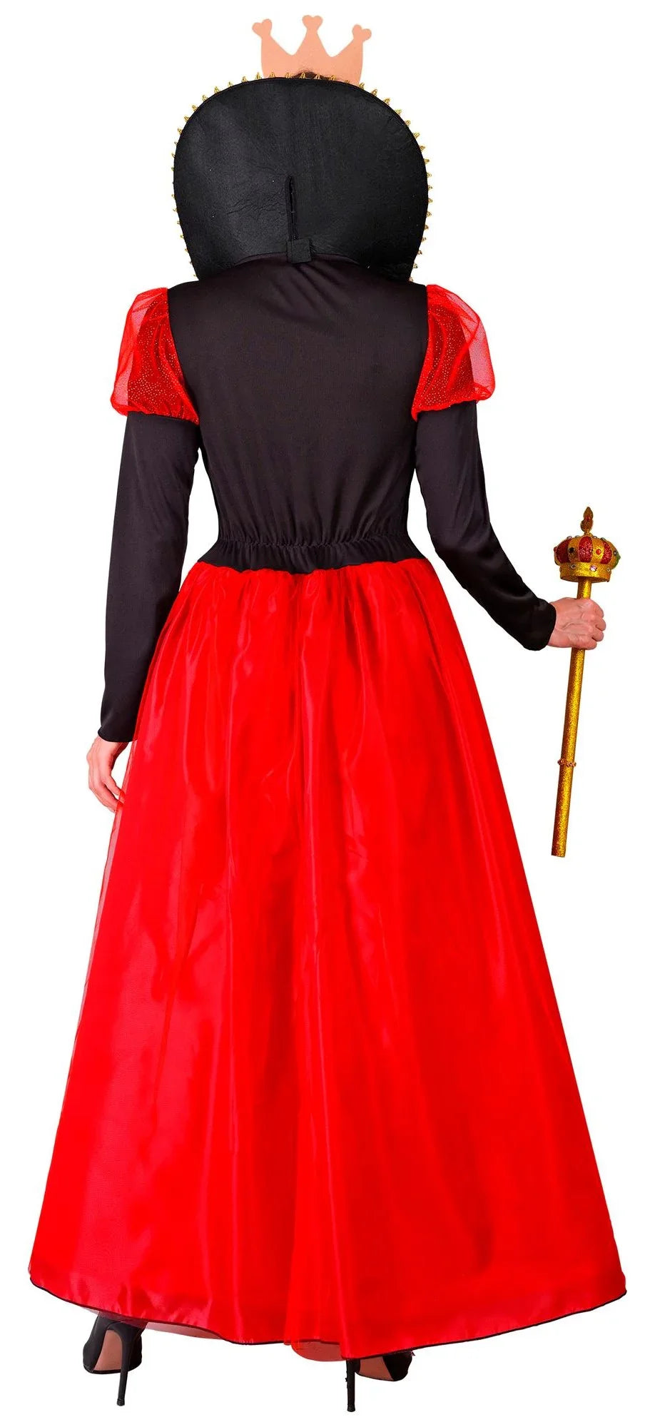 Disfraz de Reina de Corazones Estilosa para Mujer Reina de Corazones Widmann