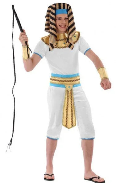 Disfraz de Faraón Egipcio Infantil Egipcio Atosa De 12 a 14 años