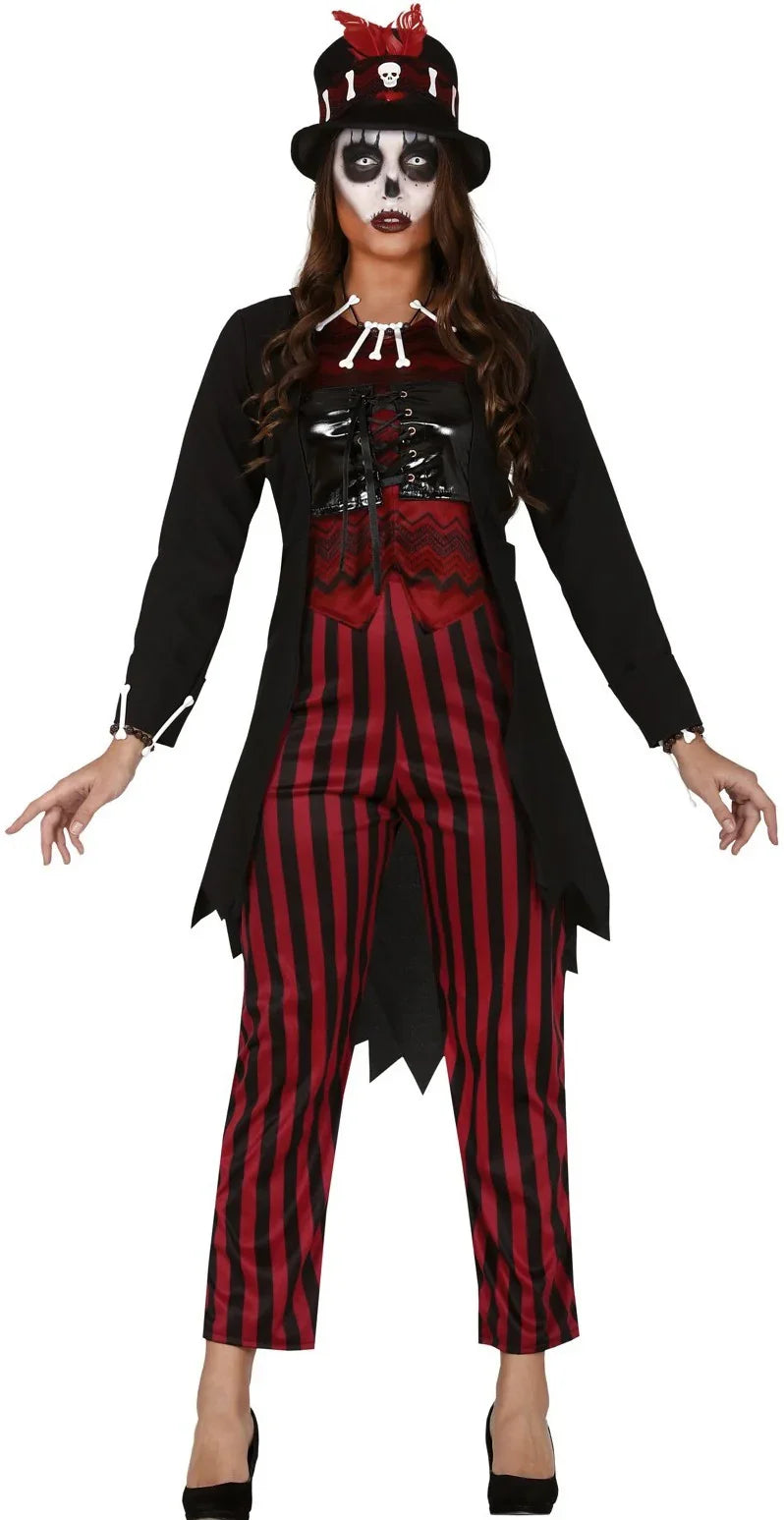 Disfraz de Hechicera Voodoo para Mujer Hechiceros y Muñecas Vudú Guirca