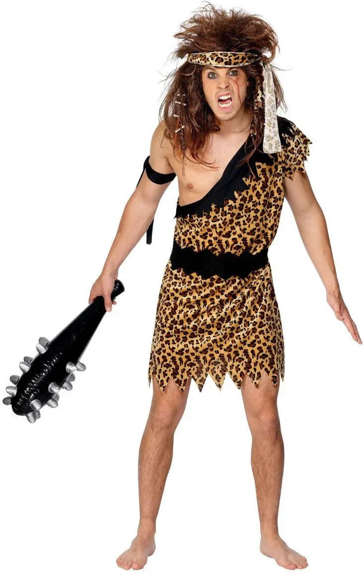 Disfraz de Cavernícola Salvaje para Adulto Cavernícolas y Trogloditas Smiffys