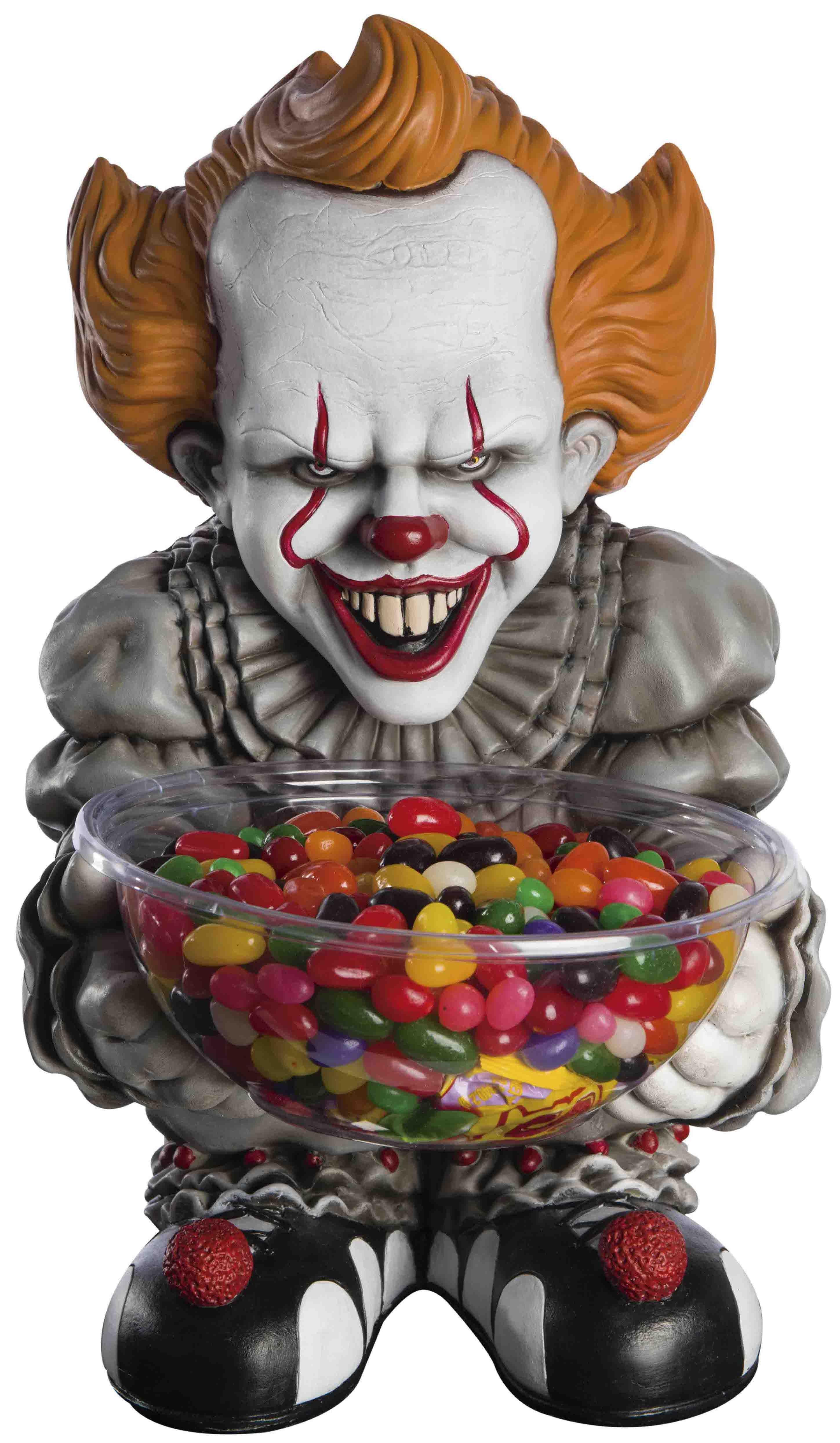 Figura de Pennywise IT Porta Caramelos Decoración Halloween Rubies