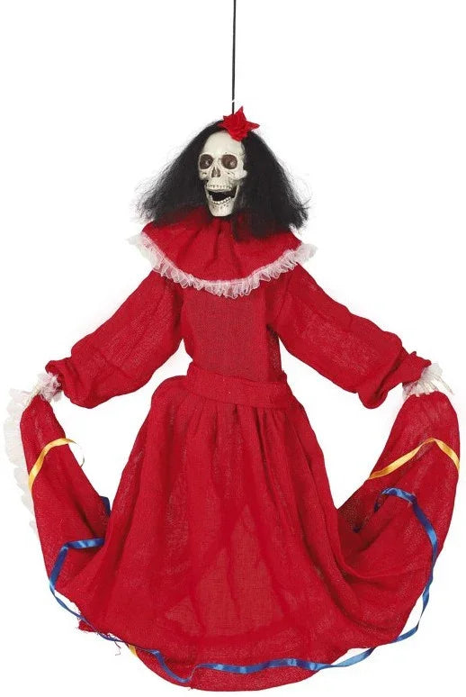 Catrina Bailarina Colgante de Decoración Decoración Halloween Viving