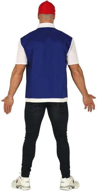 Disfraz de Ash Ketchum para Adulto Cine y TV Guirca