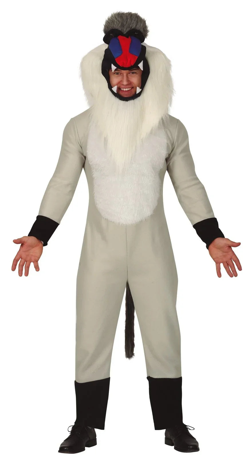 Disfraz de Mandril Rafiki El Rey León para Adulto Mono y Gorila Guirca