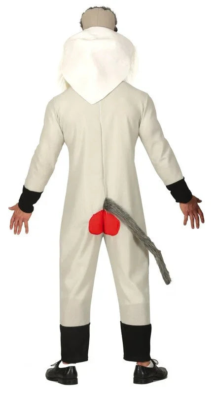 Disfraz de Mandril Rafiki El Rey León para Adulto Mono y Gorila Guirca