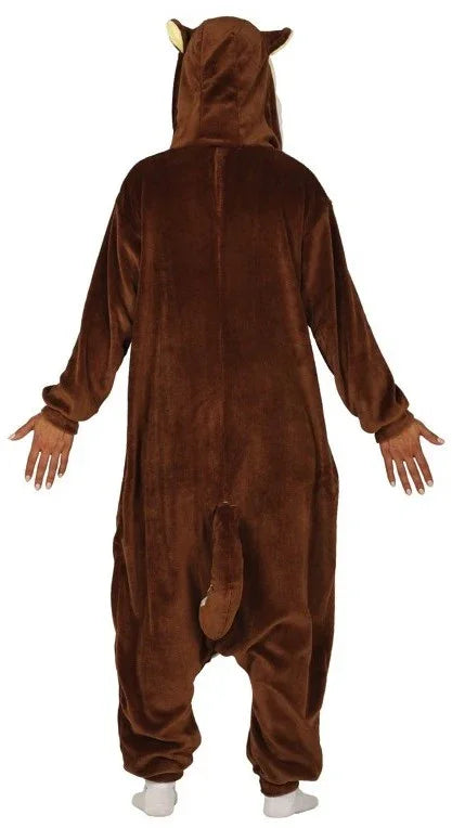 Disfraz de Ardilla Pijama de Peluche para Mujer Animales Guirca