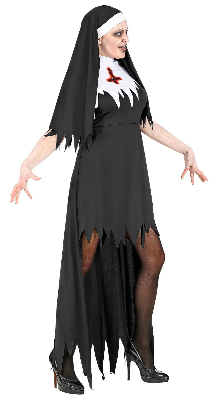 Disfraz de Monja Demoníaca para Mujer Monjas Widmann