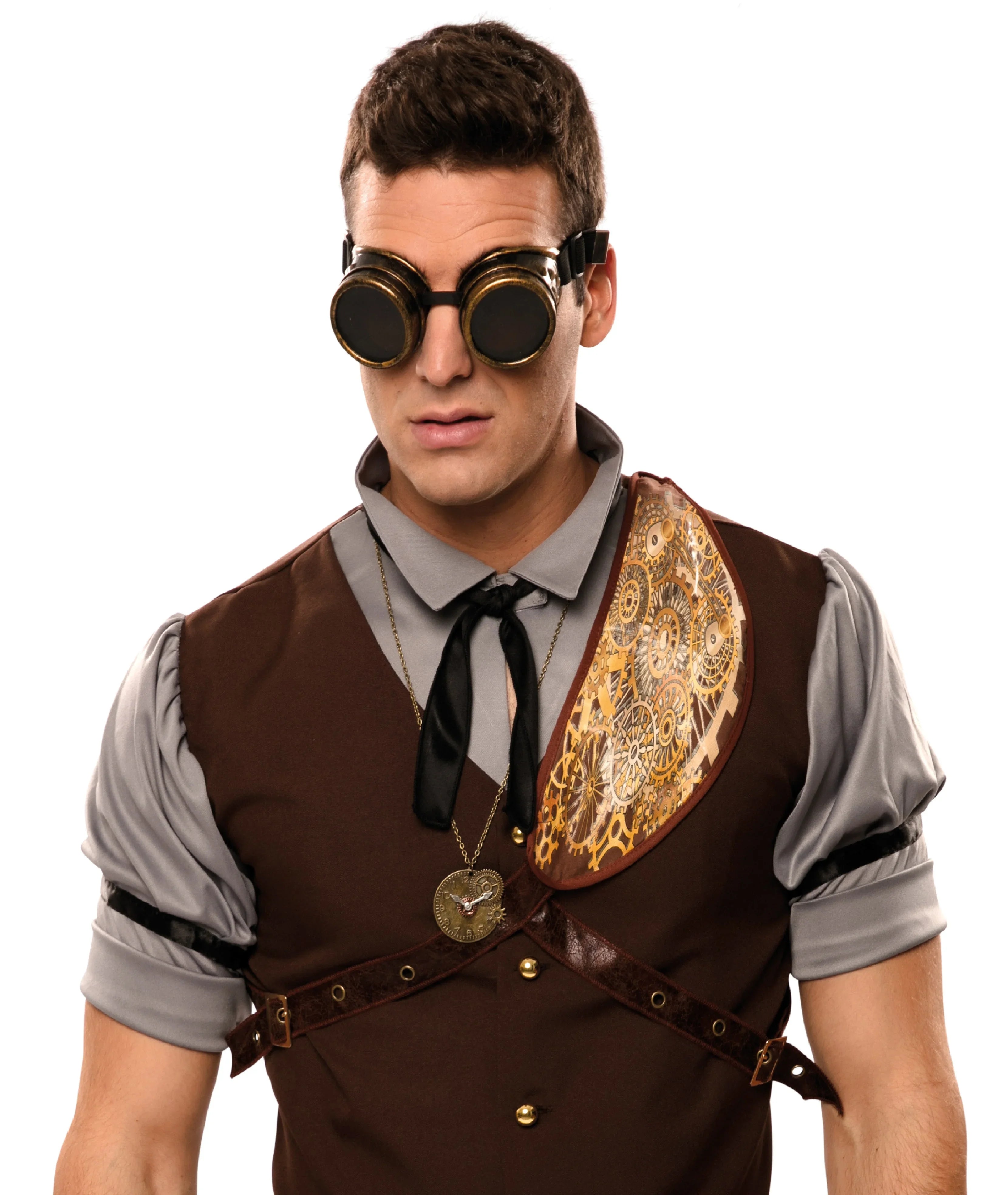 Gafas Steampunk Color Cobre Envejecidas Gafas Steampunk EuroCarnavales