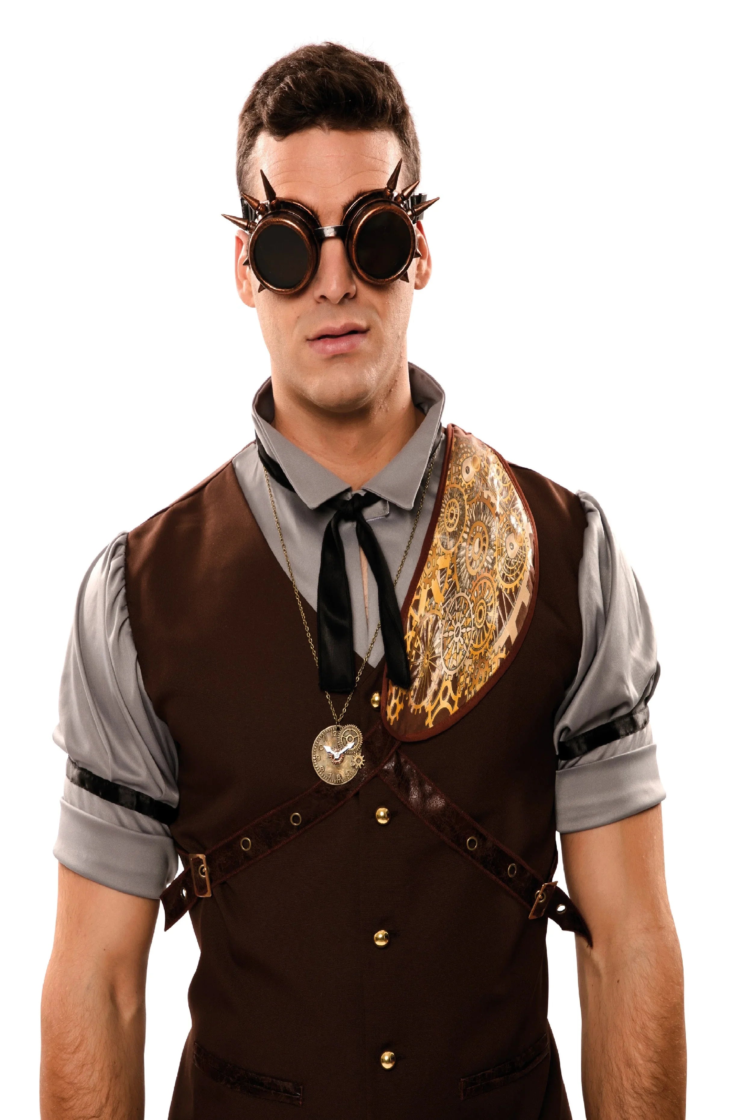 Gafas Steampunk Color Cobre con Pinchos Gafas Steampunk EuroCarnavales