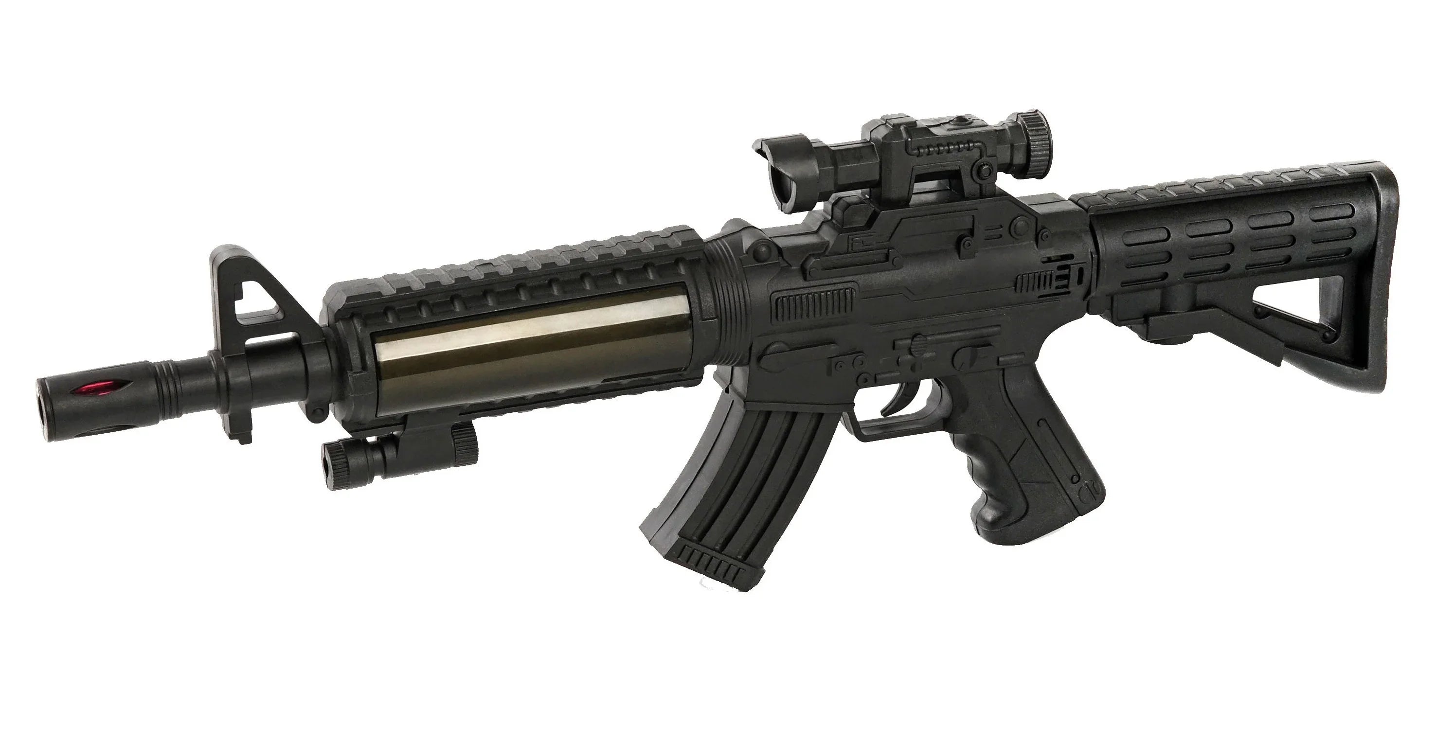 Fusil de Asalto M4 con Luz y Sonido Pistolas, Rifles y Metralletas EuroCarnavales