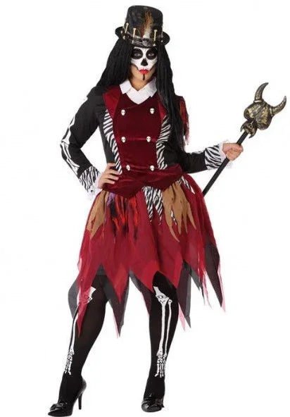 Disfraz de Hechicera Vudú para Mujer Hechiceros y Muñecas Vudú Atosa