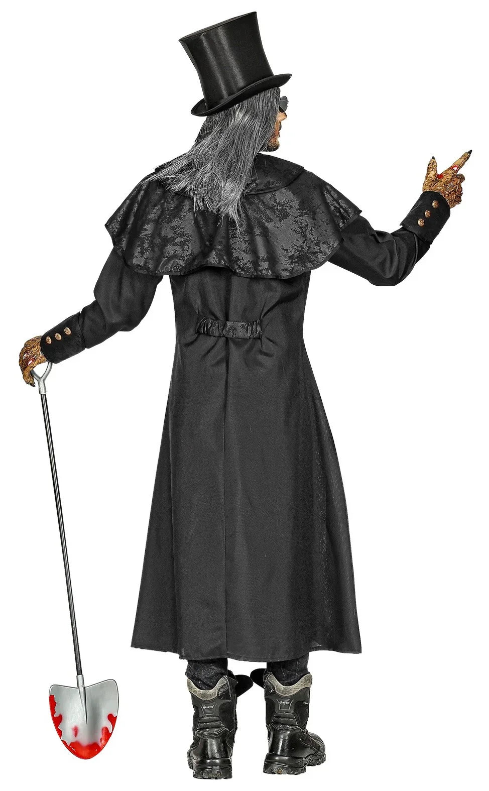 Disfraz de Enterrador con Abrigo Largo para Hombre Vampiros y vampiresas Widmann