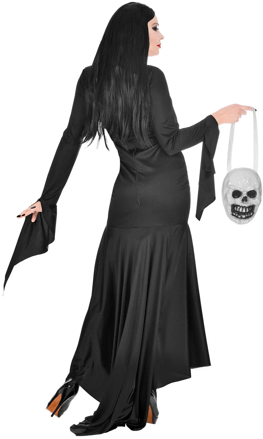 Disfraz de Morticia Elegante para Mujer Morticia Addams Widmann