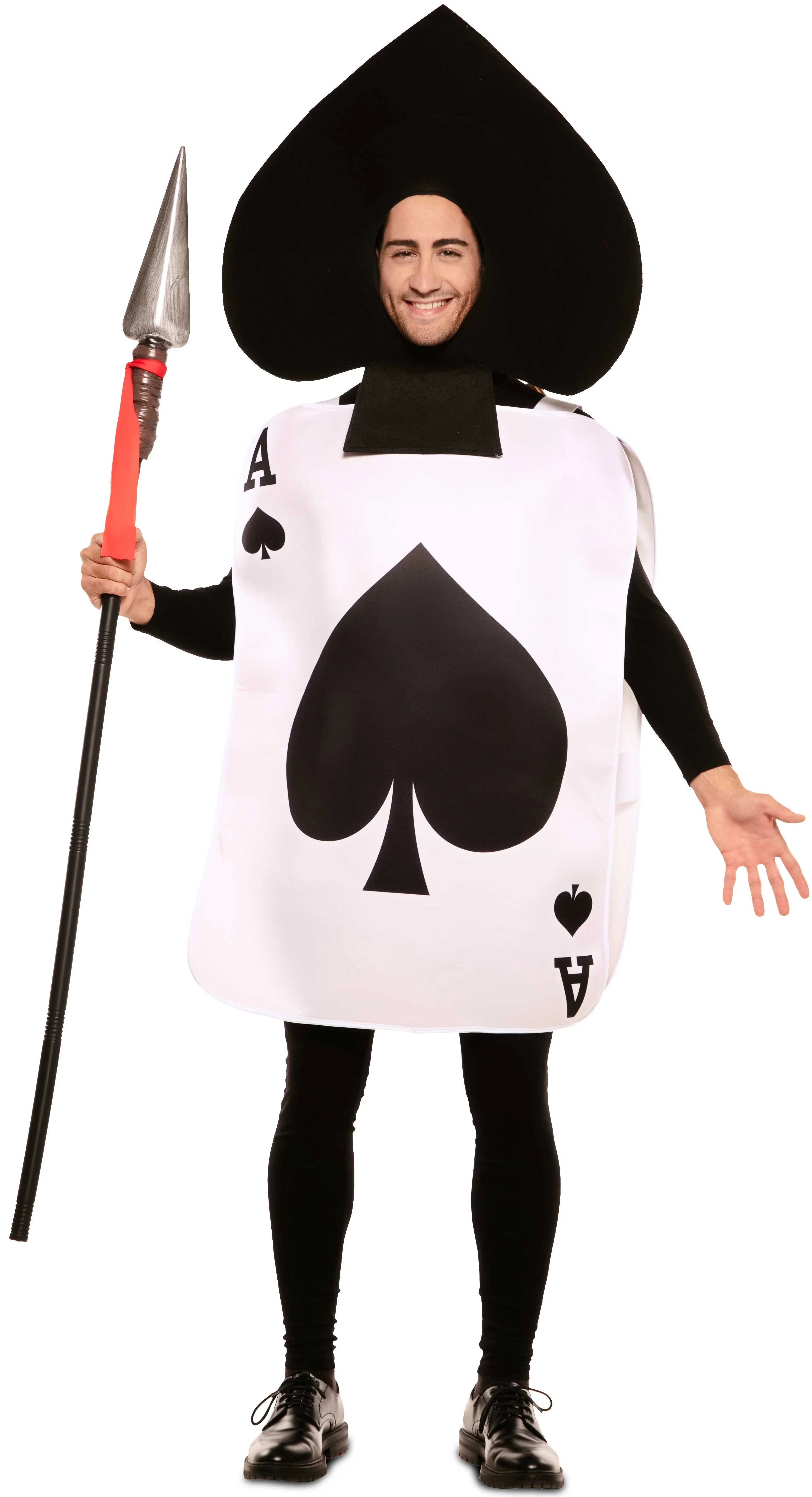 Disfraz de Carta As de Picas para Adulto Cartas Poker EuroCarnavales