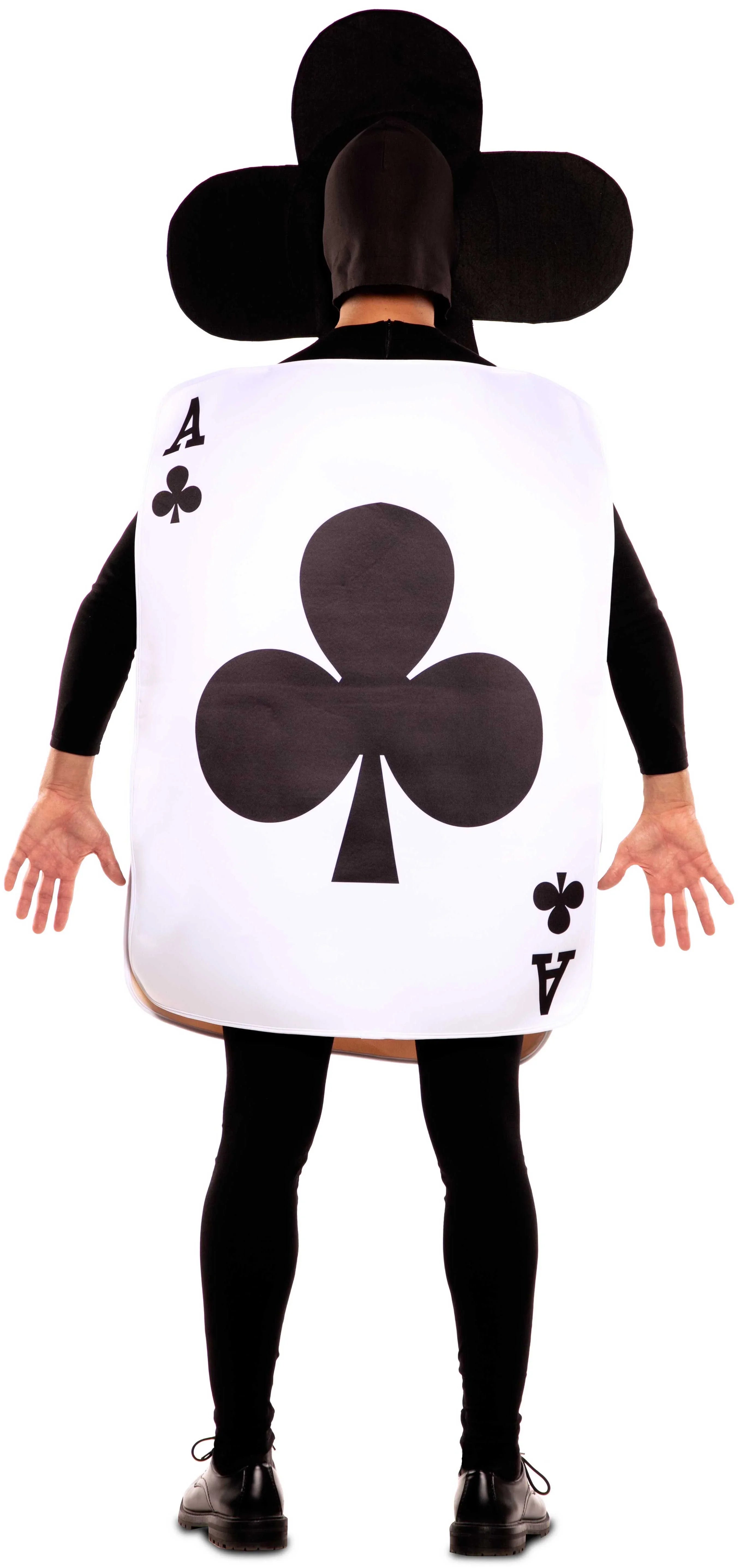 Disfraz de Carta As de Tréboles para Adulto Cartas Poker EuroCarnavales