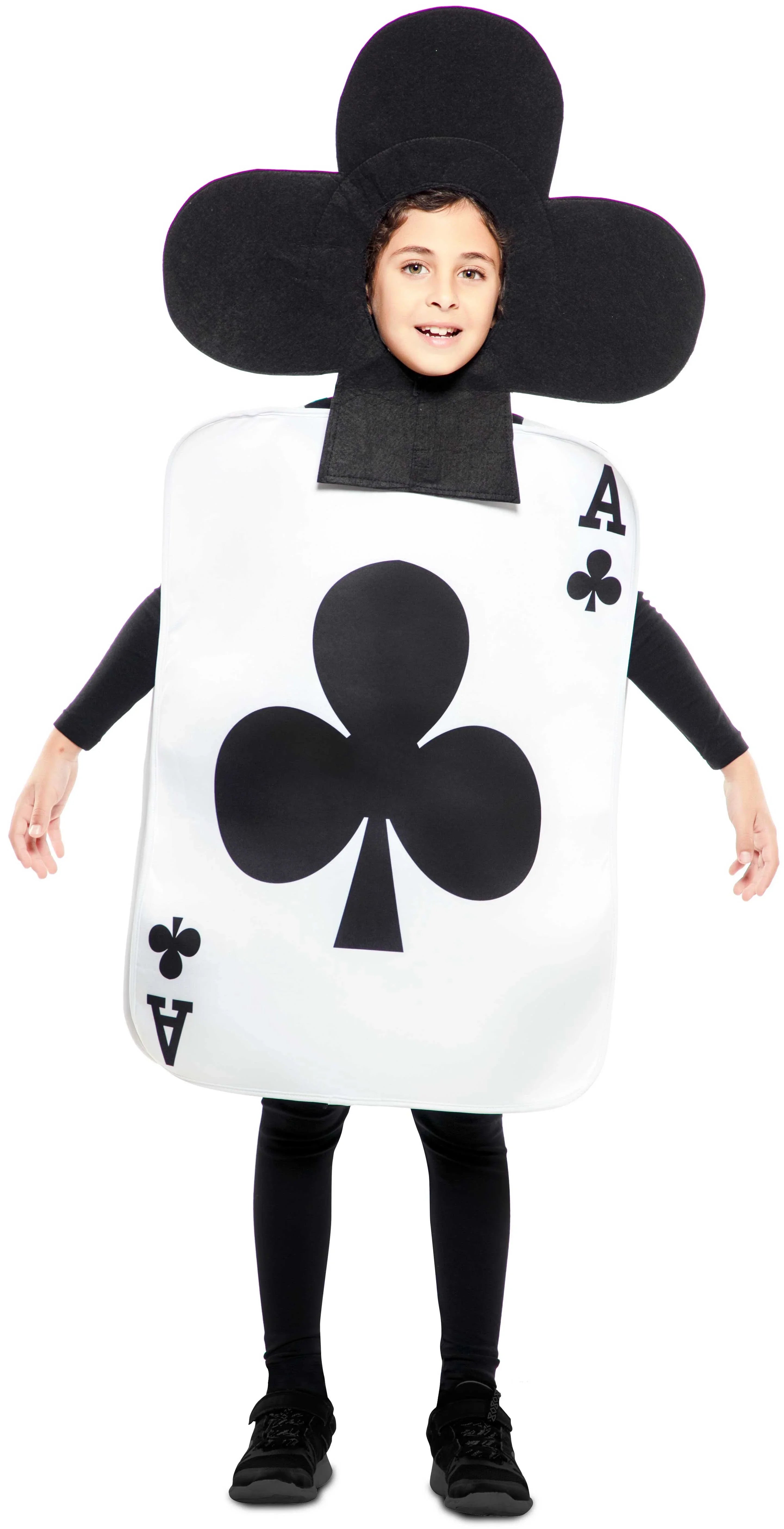 Disfraz de Carta As de Tréboles Infantil Cartas Poker EuroCarnavales