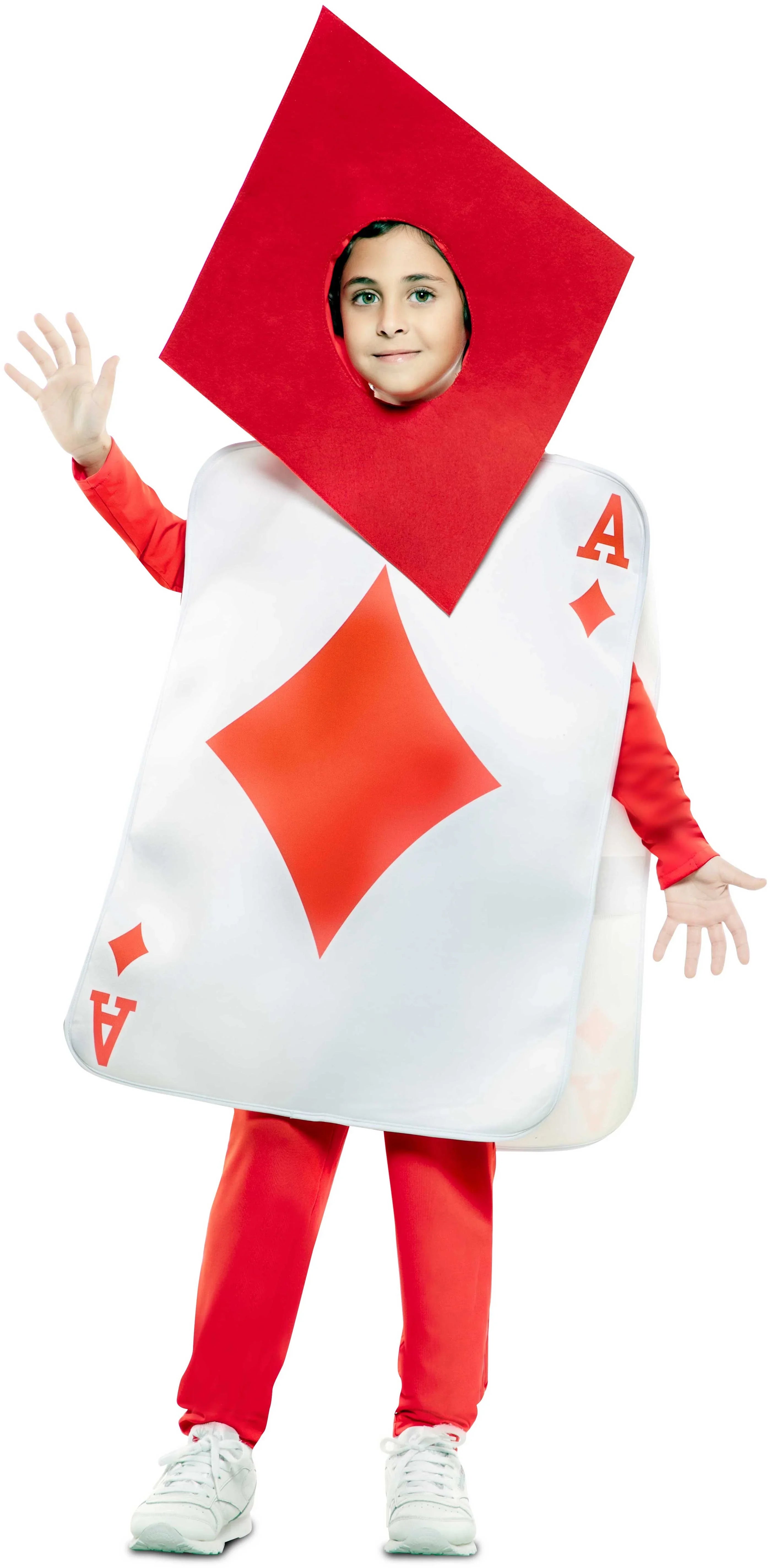 Disfraz de Carta As de Diamantes Infantil Cartas Poker EuroCarnavales