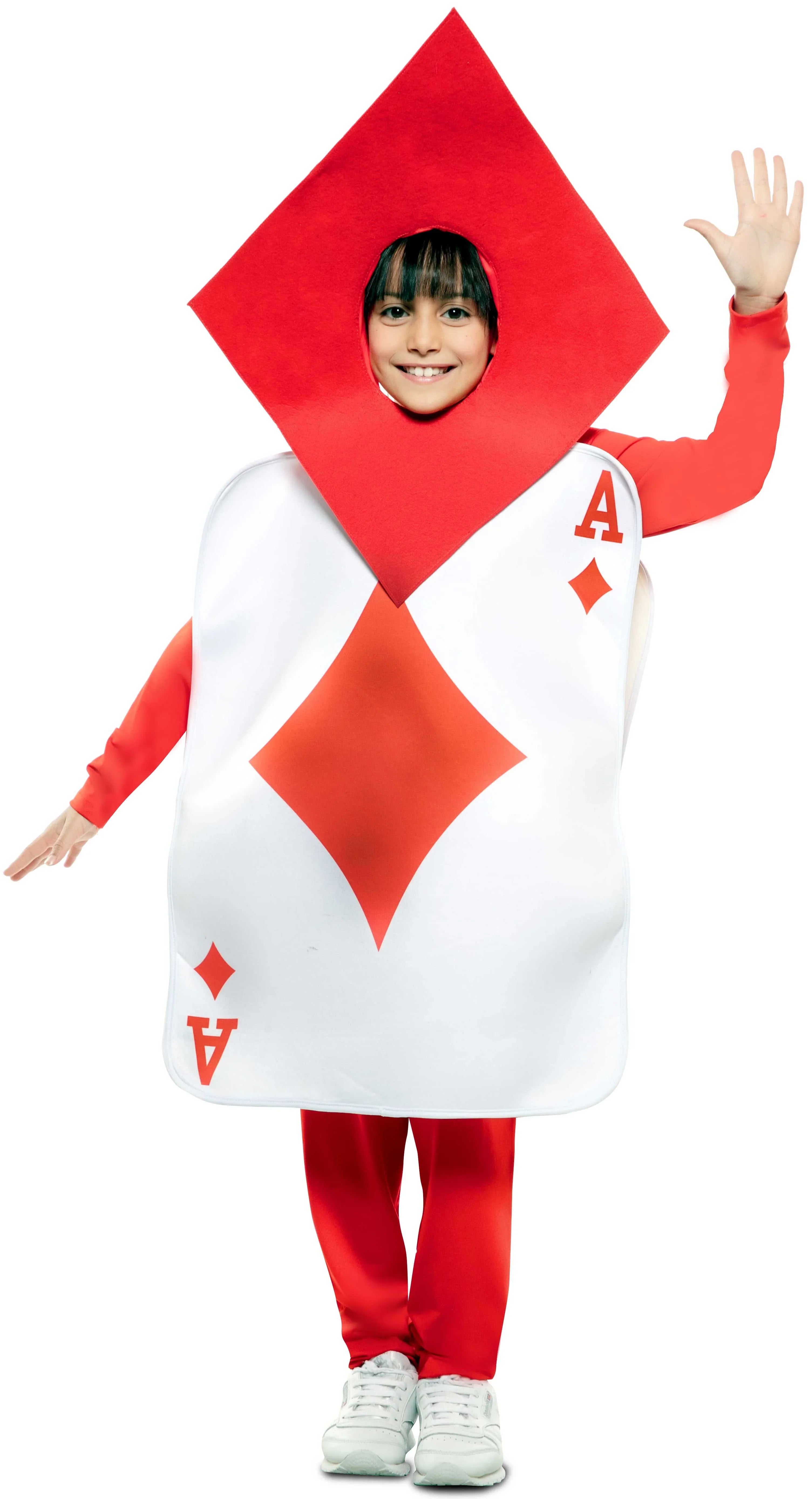 Disfraz de Carta As de Diamantes Infantil Cartas Poker EuroCarnavales