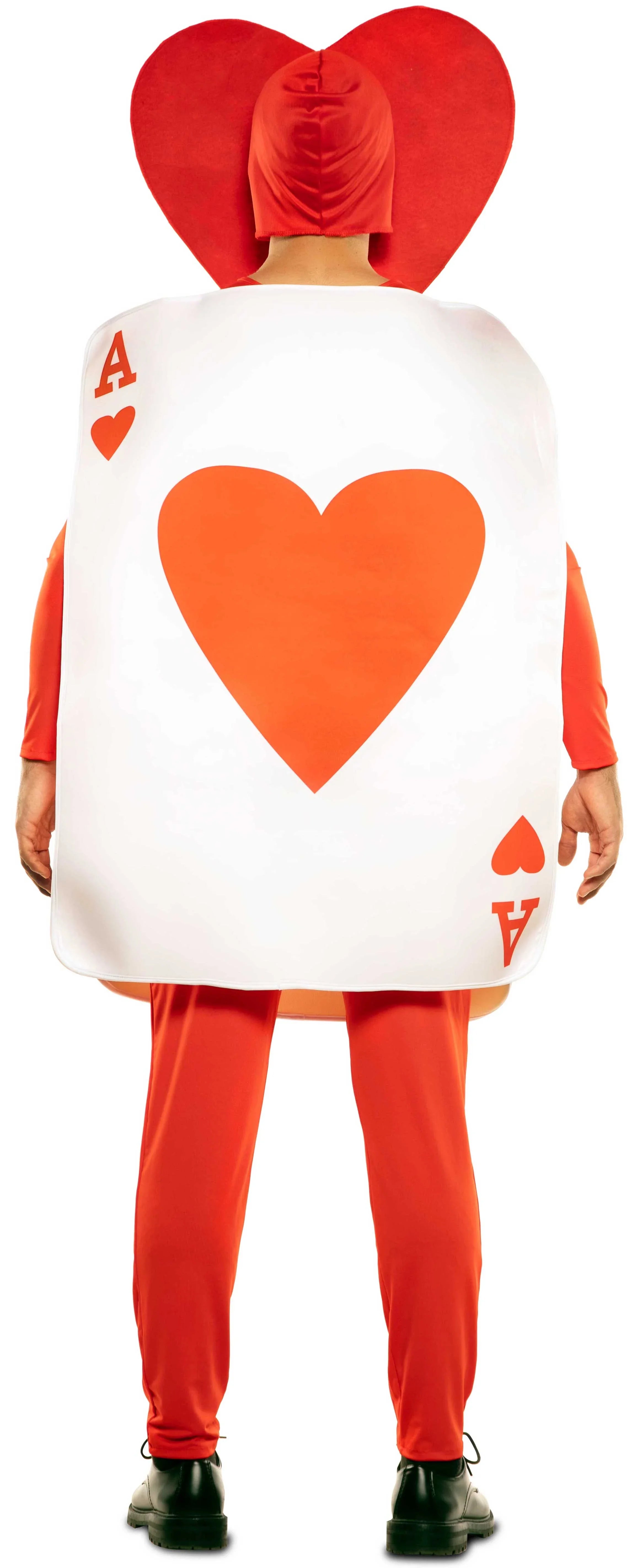 Disfraz de Carta As de Corazones Infantil Cartas Poker EuroCarnavales