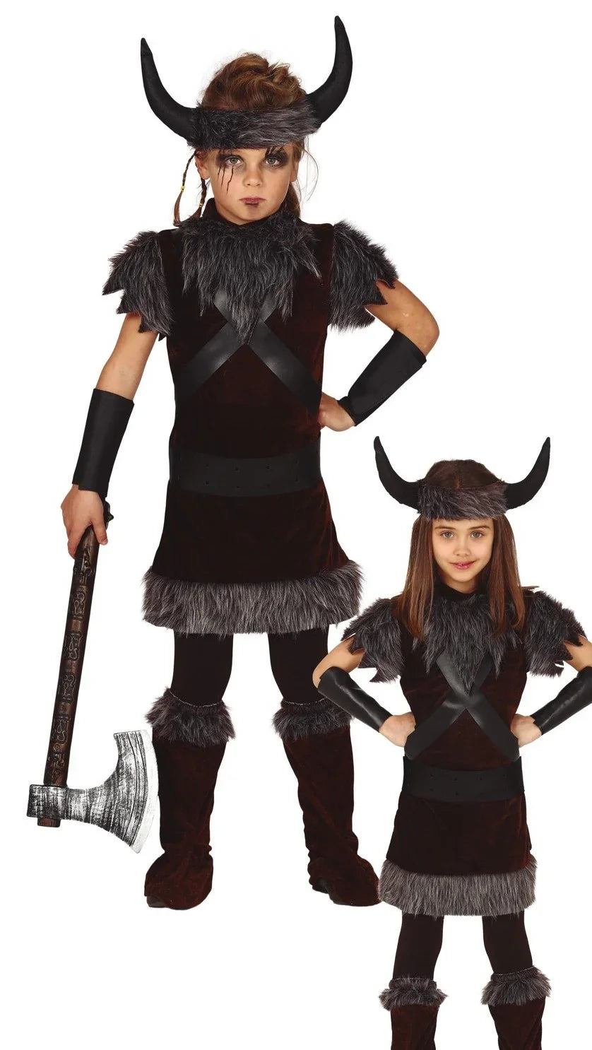 Disfraz de Vikingo Salvaje Infantil Vikingos Infantiles Guirca
