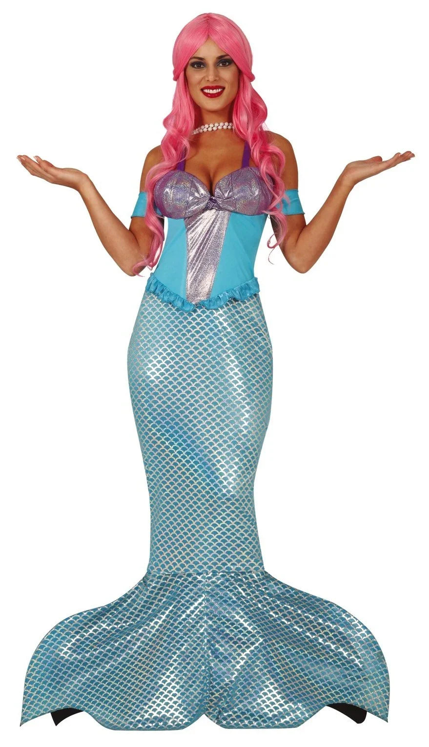 Disfraz de Sirena del Mar para Mujer Sirena Guirca