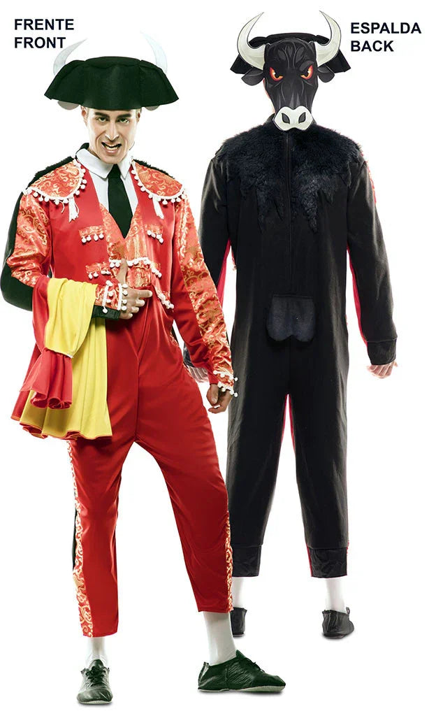 Disfraz Doble Torero y Toro para Adulto Toreros EuroCarnavales