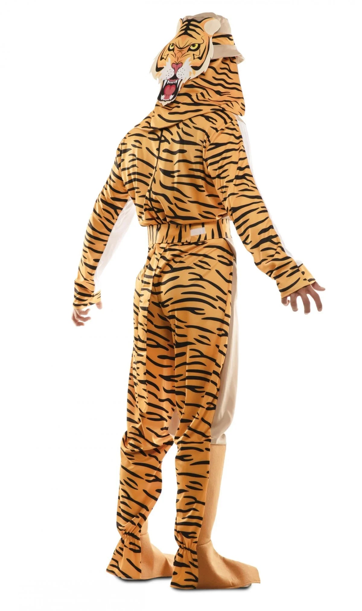 Disfraz Doble de Cazador y Tigre para Adulto Exploradores EuroCarnavales