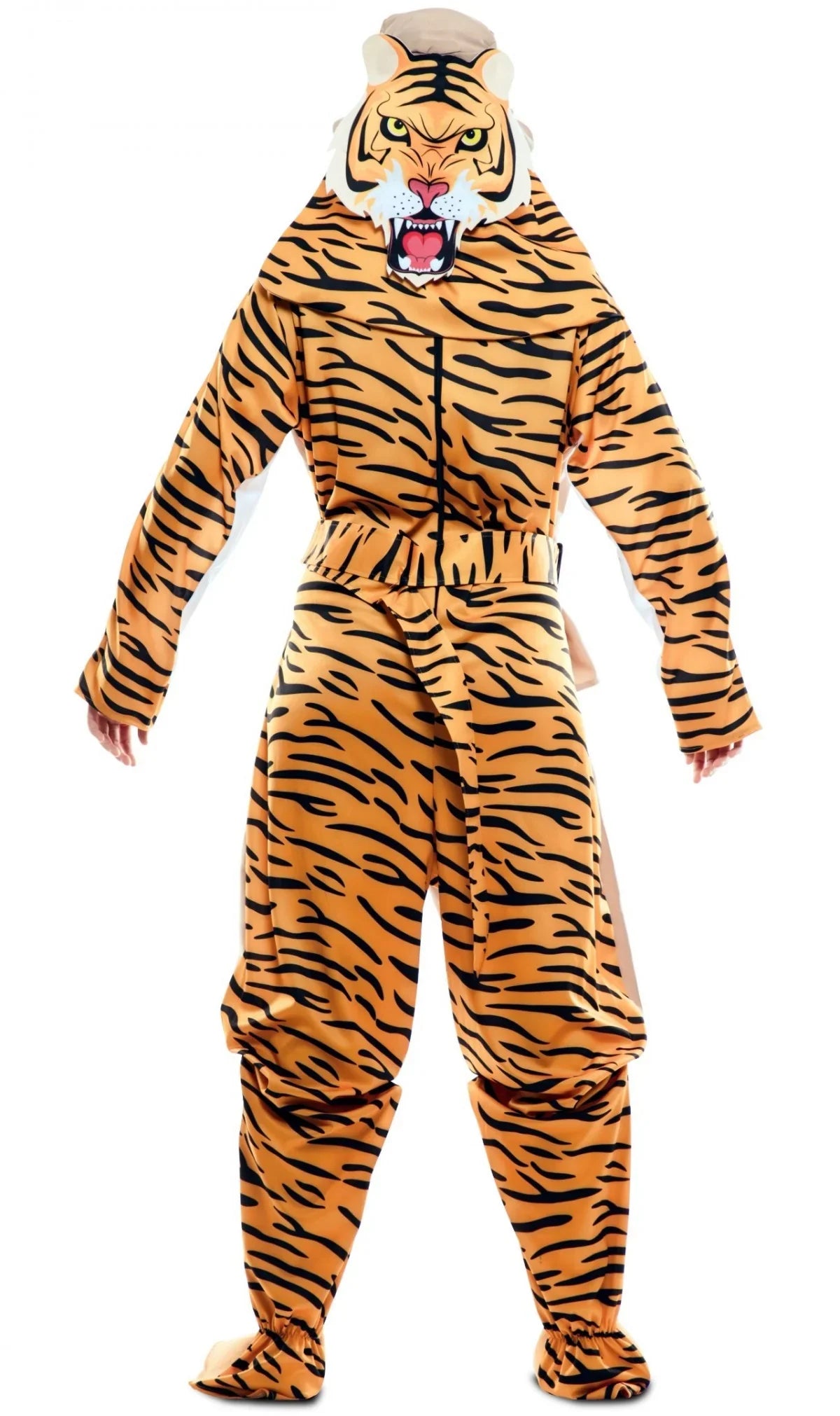 Disfraz Doble de Cazador y Tigre para Adulto Exploradores EuroCarnavales