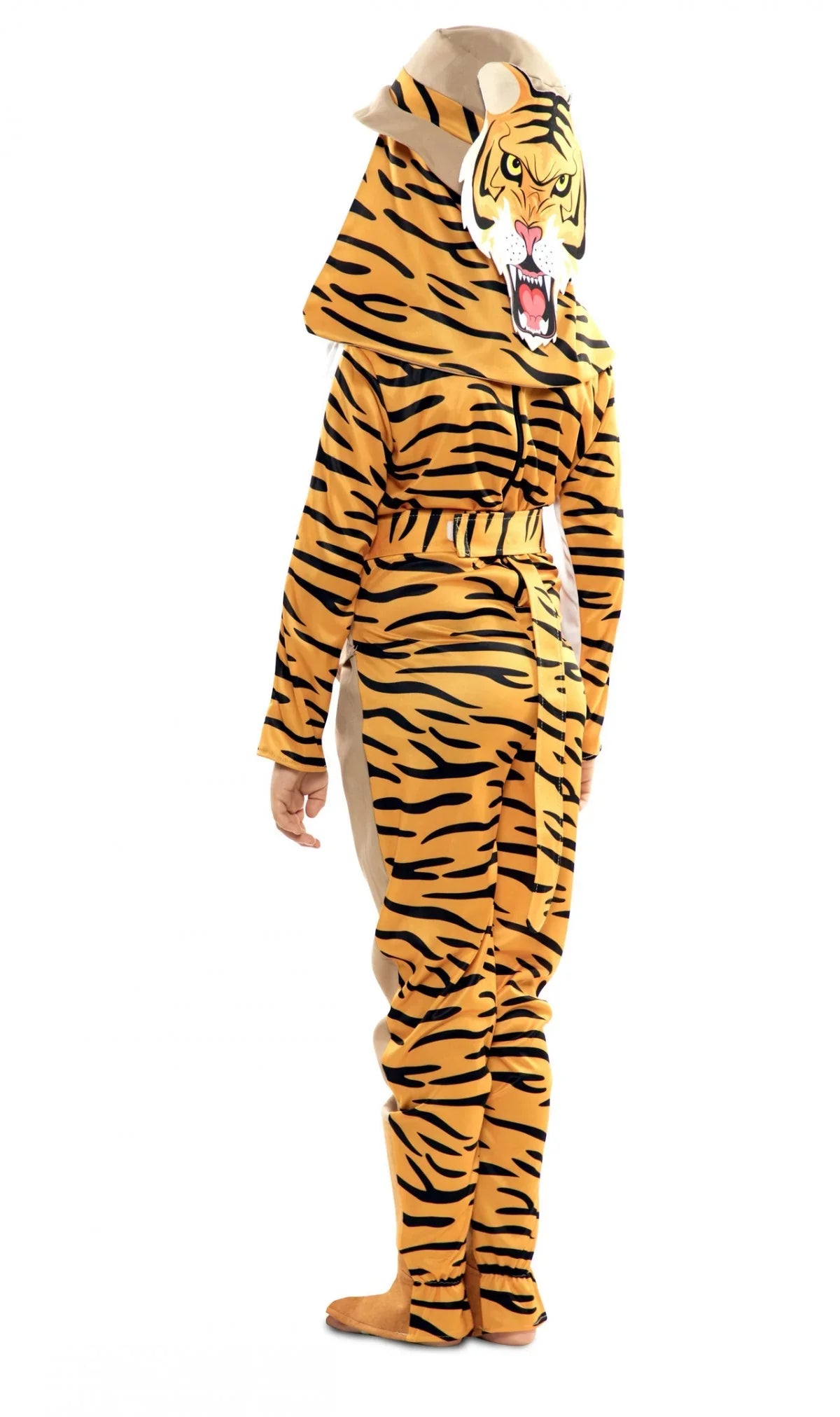 Disfraz Doble de Cazador y Tigre para Niño Exploradores EuroCarnavales