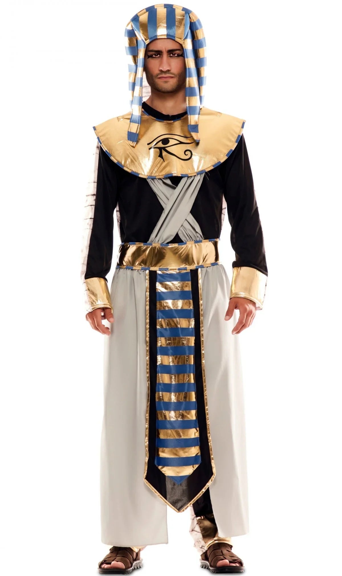 Disfraz Doble de Egipcio y Momia para Adulto Egipcio EuroCarnavales