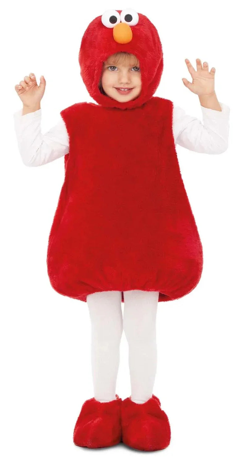 Disfraz de Elmo de Peluche Barrio Sésamo Infantil Elmo Viving