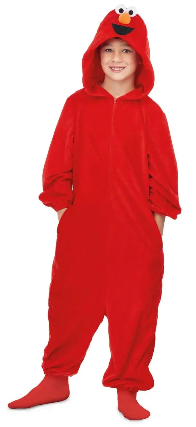 Disfraz de Elmo Pijama Barrio Sésamo Infantil Elmo Viving