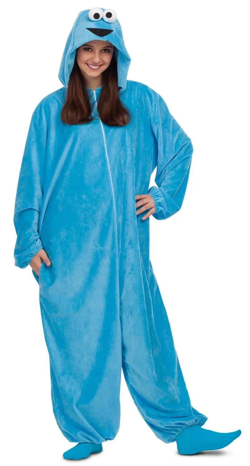 Disfraz del Monstruo de las Galletas Pijama para Adulto Monstruo de las Galletas Viving