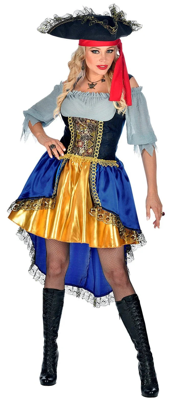 Disfraz de Capitana Pirata Estilosa para Mujer Piratas Widmann