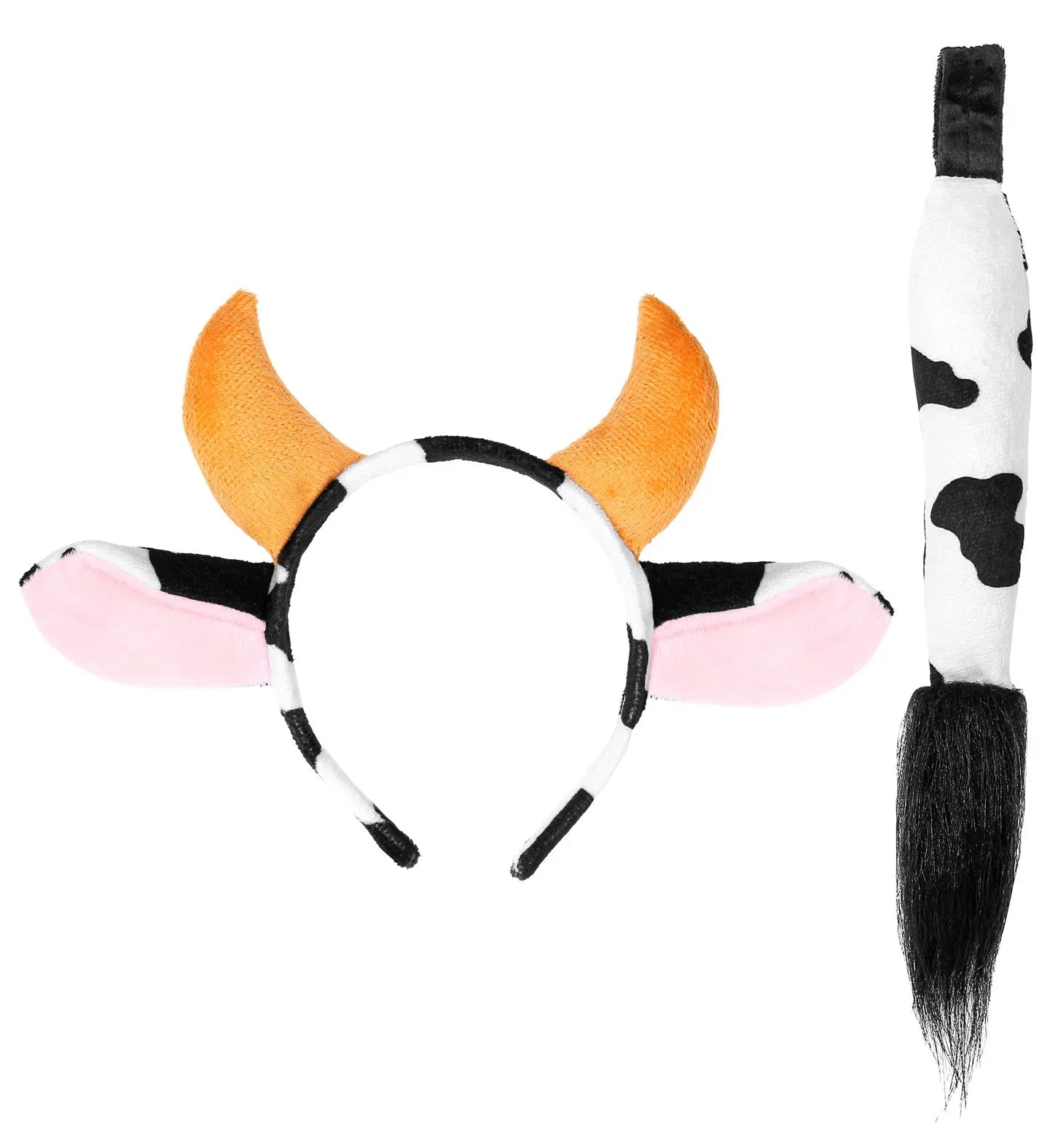 Kit de Disfraz Vaca con Cola y Diadema Vaca y Toro Widmann