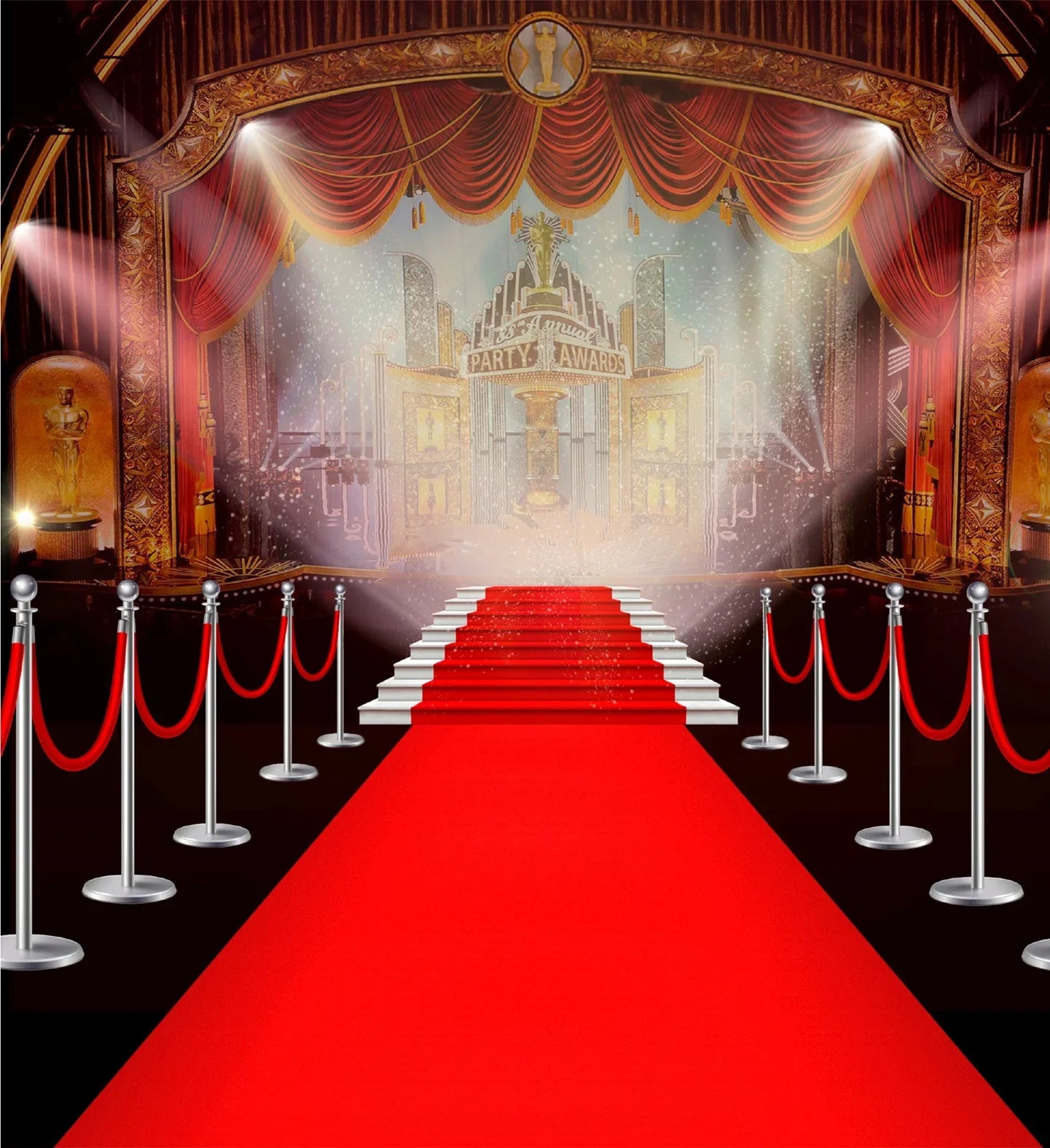 Alfombra Roja para Photocall de 460cmx60cm Complementos Photocall Widmann