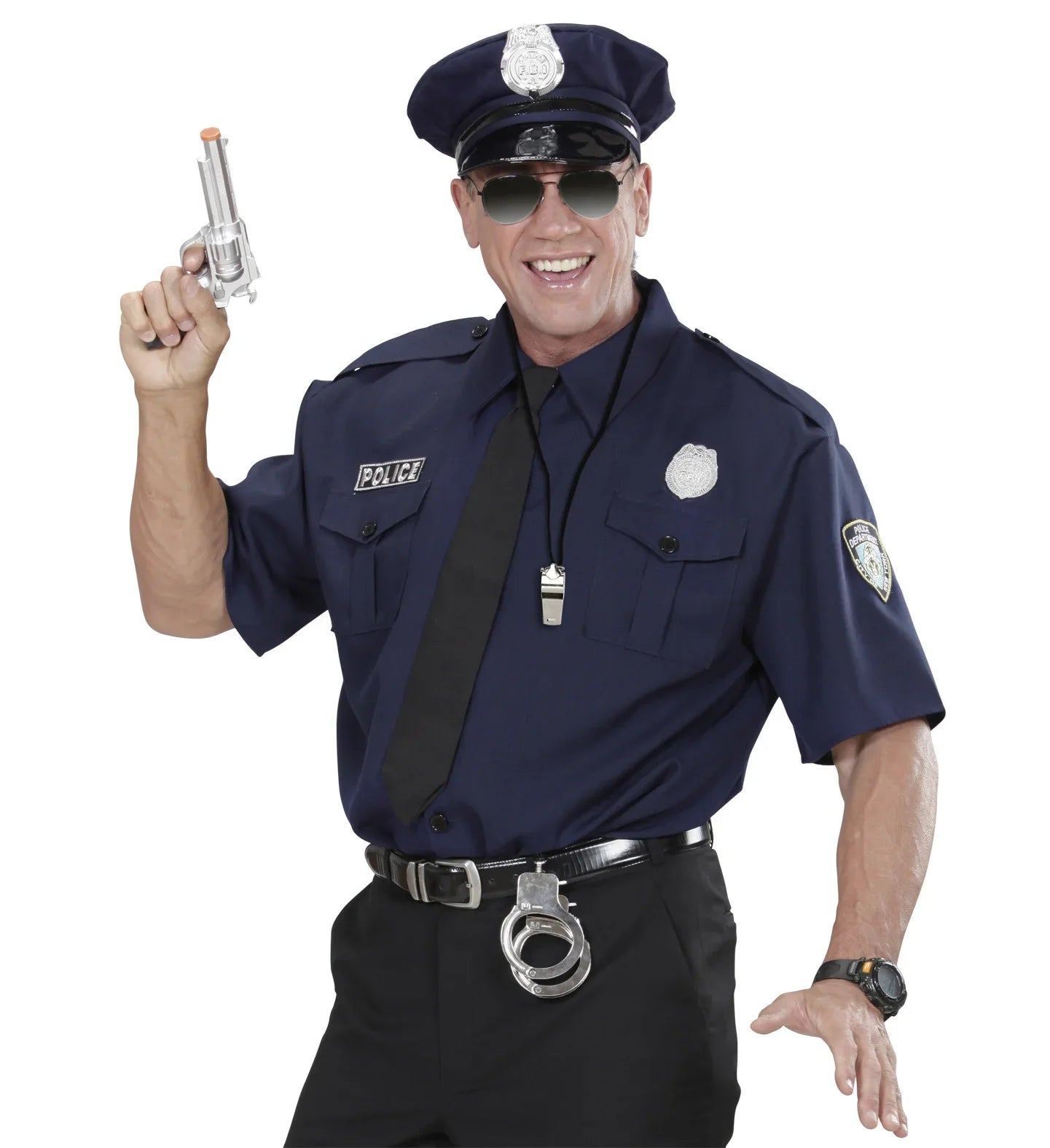 Silbato de Árbitro Metálico con Cordel Complementos Deportes y Animadoras Widmann