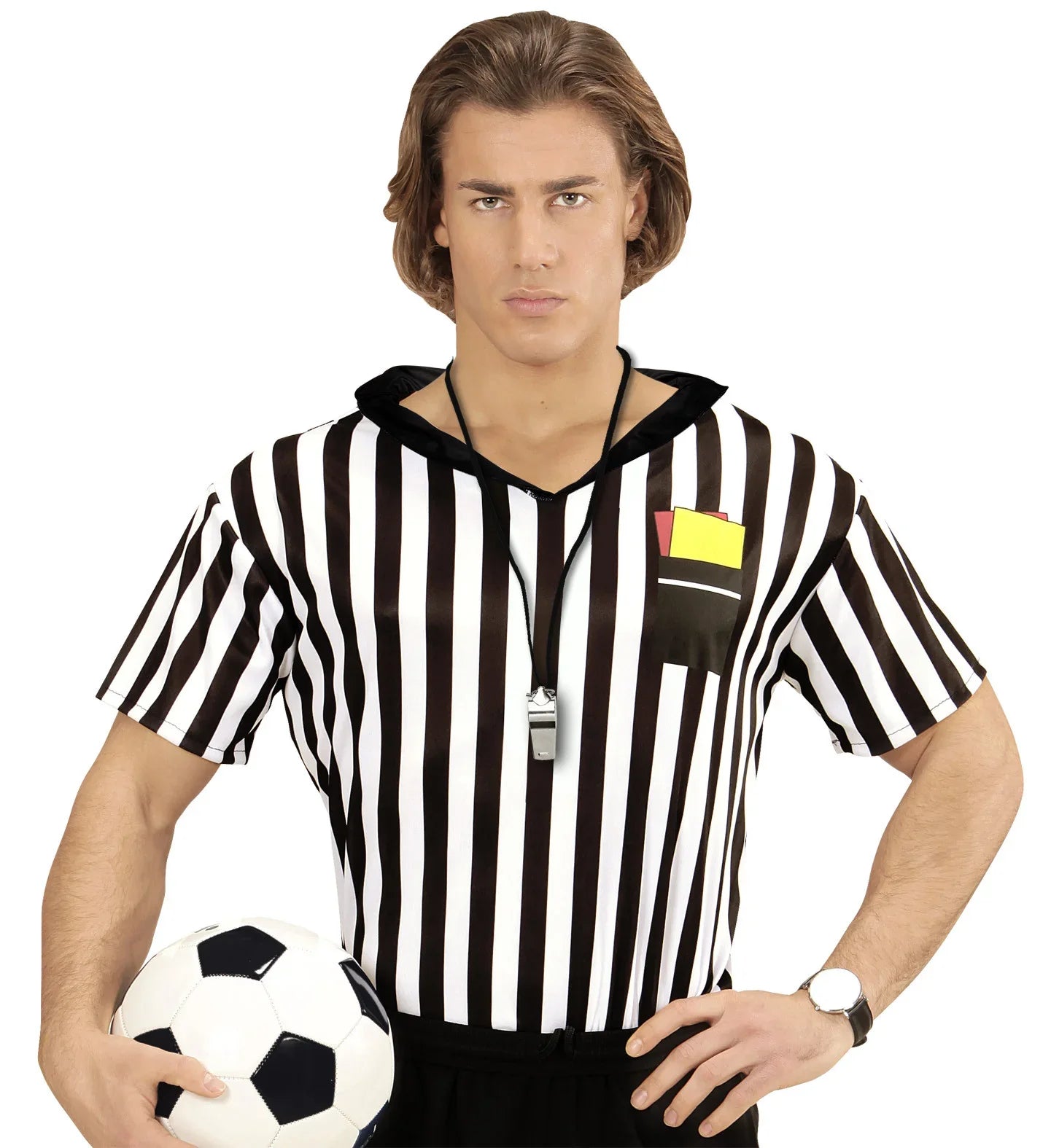 VFANDV Set di Carta Arbitro, 3Pz Fischietto in Acciaio Inox con Cordino VFANDV Set di Carta Arbitro, 3Pz Fischietto in Acciaio Inox con Cordino