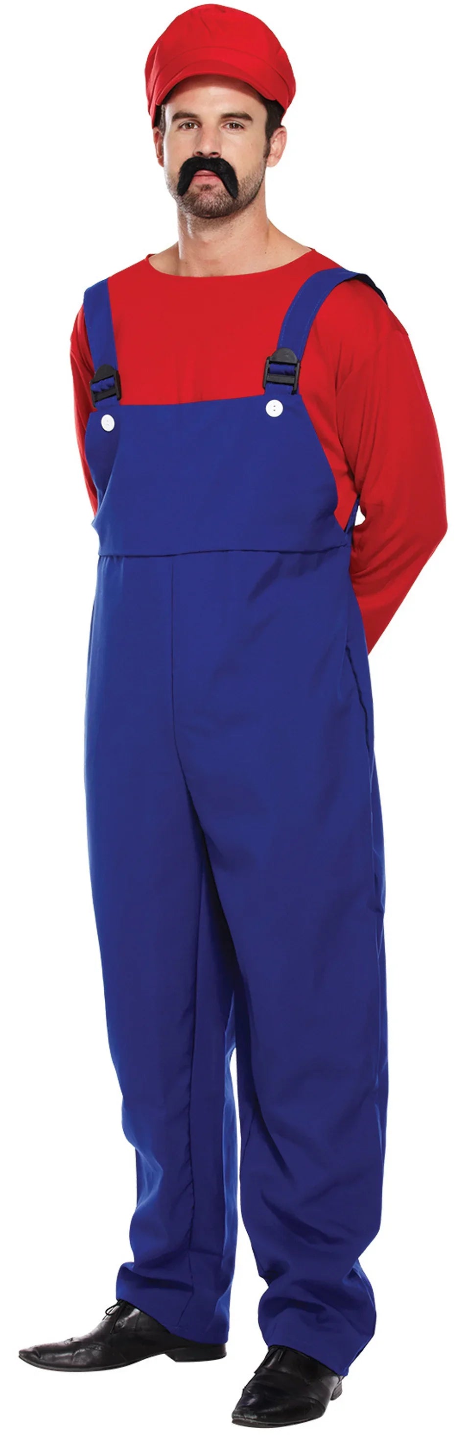 Disfraz de Super Mario para Hombre Super Mario Bros y Luigi Harlequin