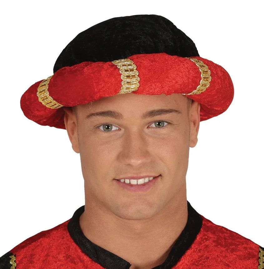 Turbante Rojo de Paje de los Reyes Magos Reyes Magos y Pajes Guirca