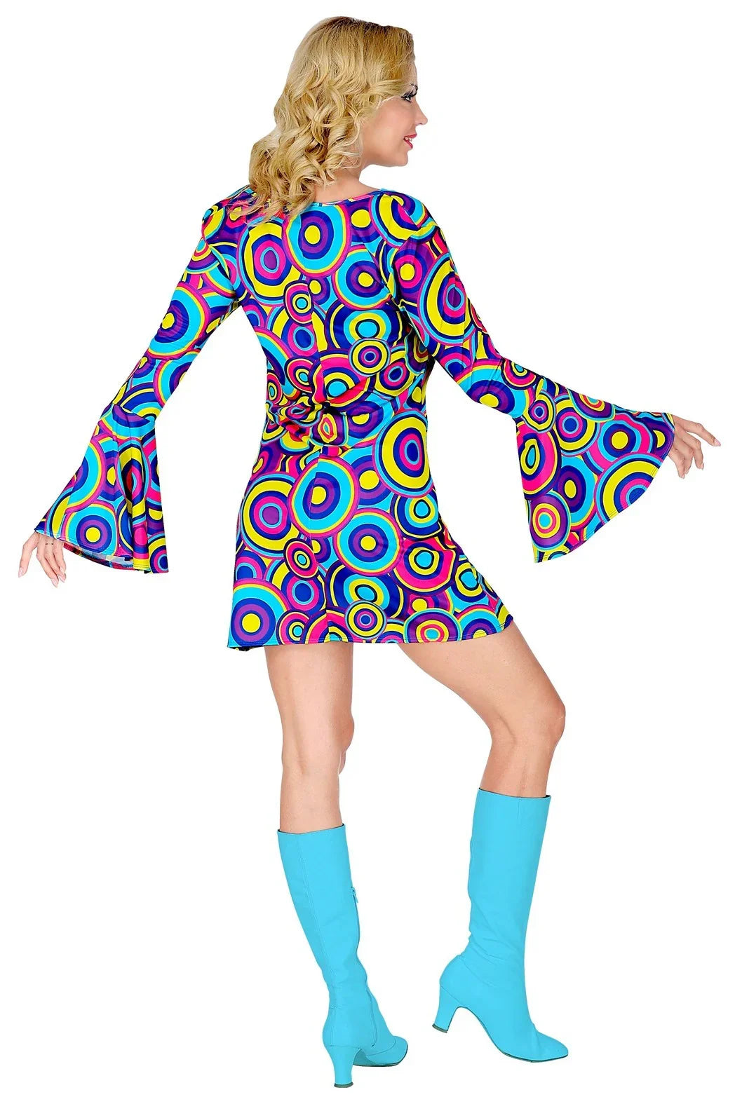Disfraz Disco Años 70 Psicodélico para Mujer Disco Widmann