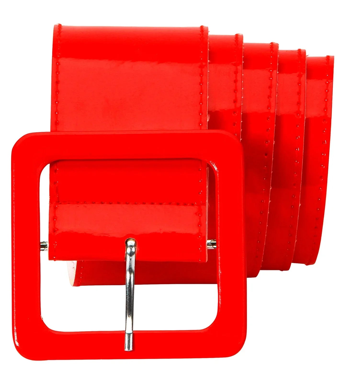 Cinturón Rojo Ancho de Vinilo Cinturones Widmann