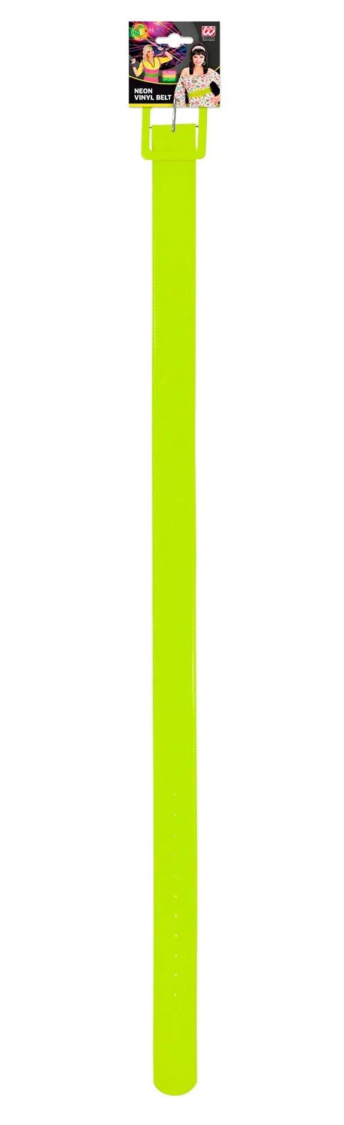 Cinturón Amarillo Ancho de Vinilo Cinturones Widmann