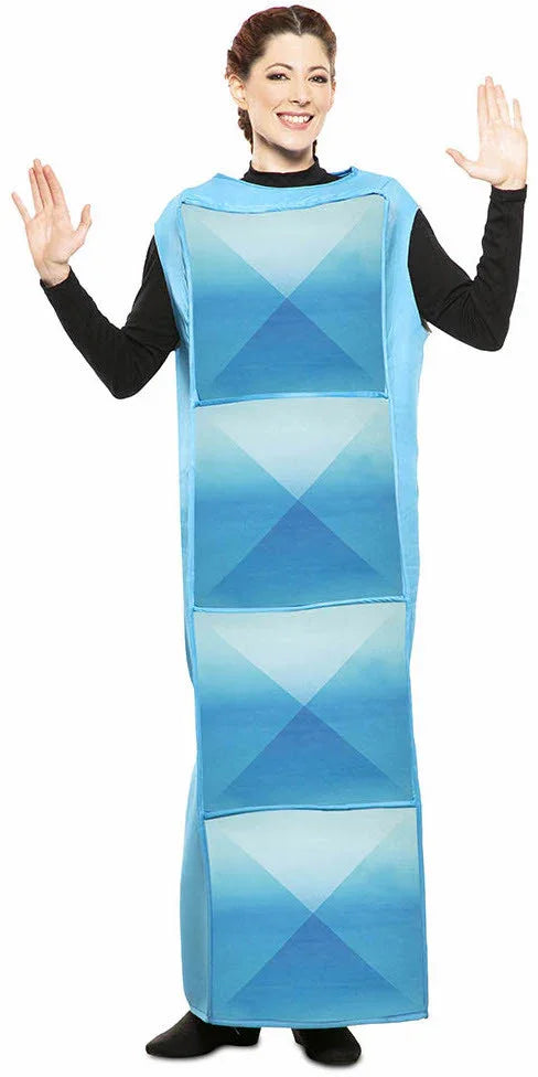 Disfraz de Tetris Azul Claro para Adulto Tetris EuroCarnavales