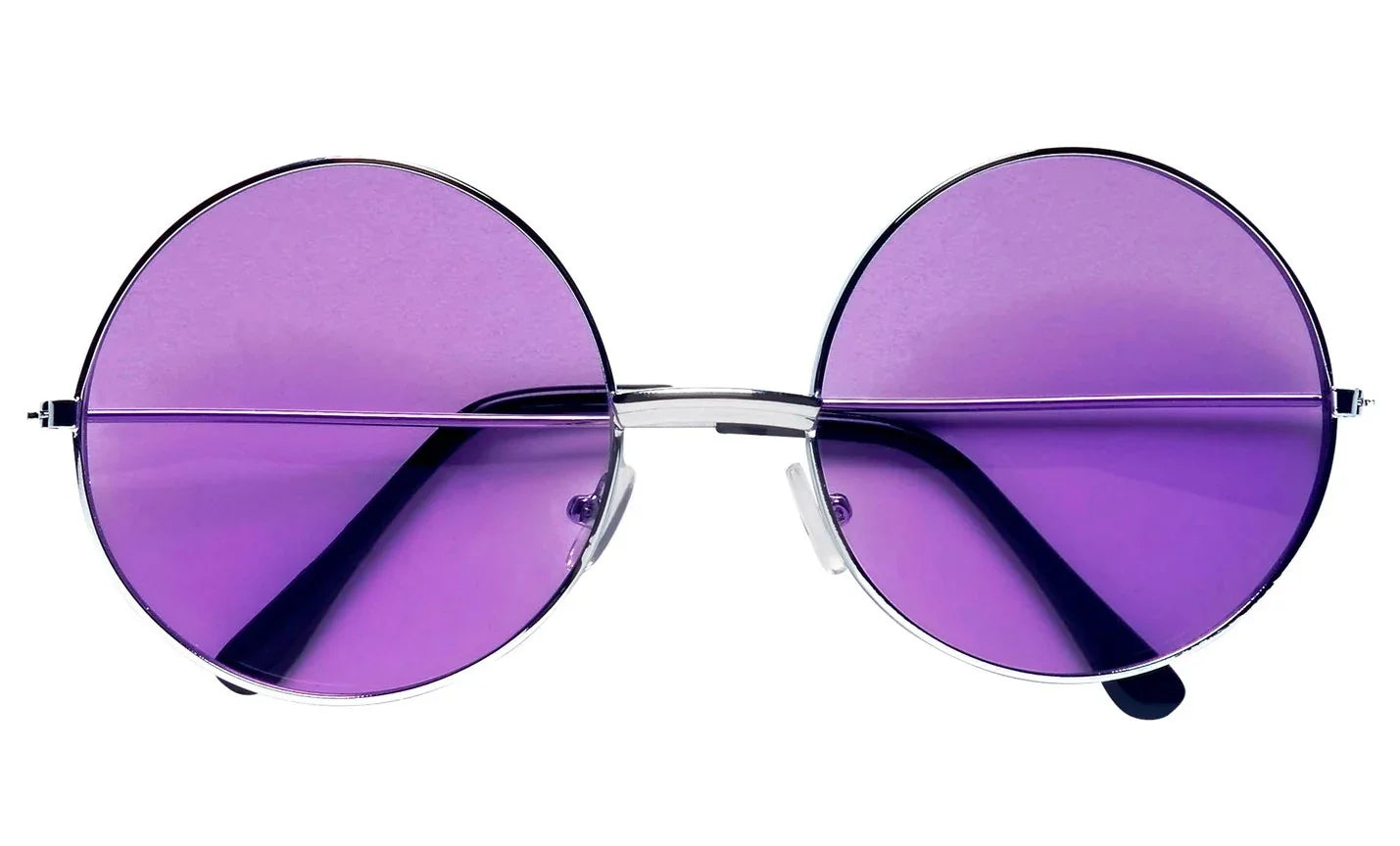 Gafas Hippies Violeta Estilo Años 70 Gafas Hippies Redondas Widmann