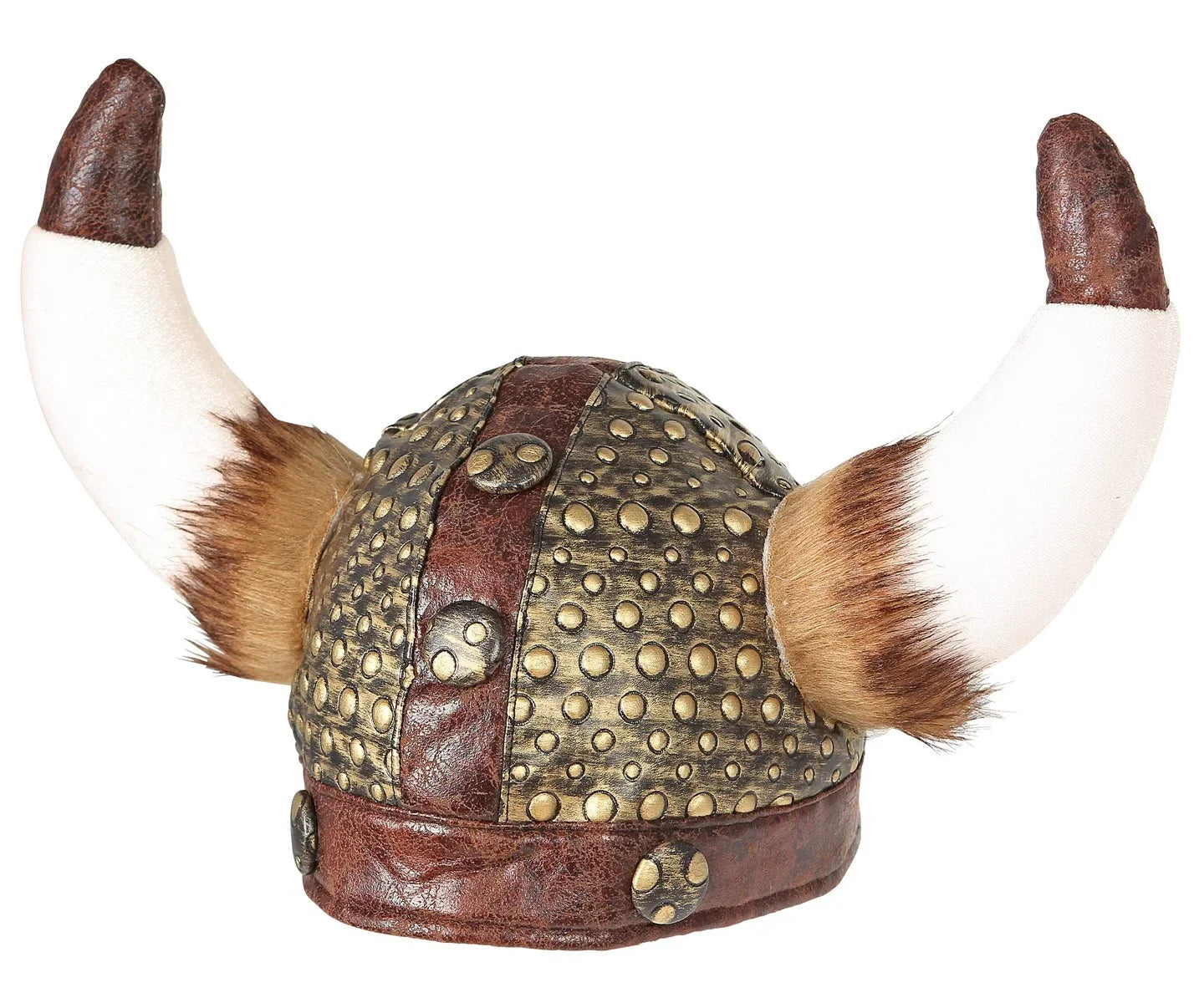 Casco Vikingo con Cuernos de Polipiel Complementos Vikingos Widmann