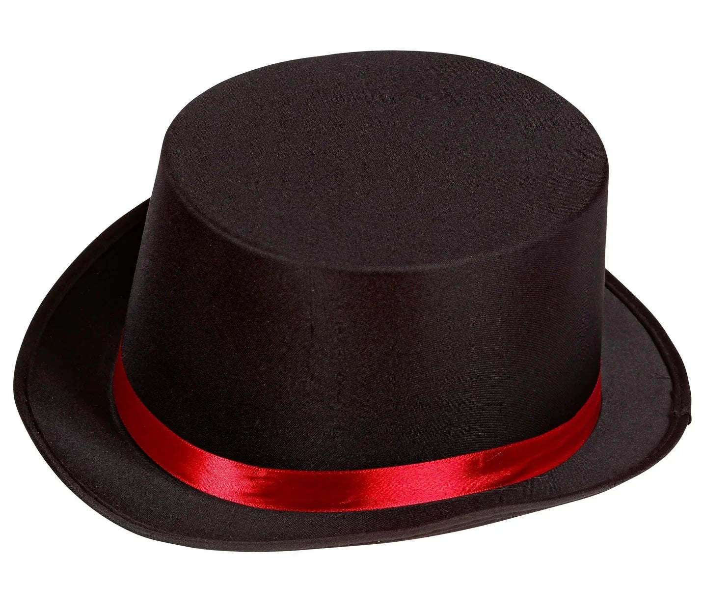 Chistera de Domador Negra con Cinta Roja Chisteras Widmann