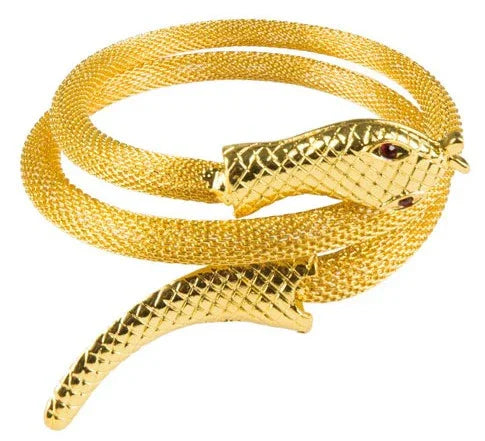 Brazalete Egipcio con Forma de Serpiente Complementos Egipcios Fycar Complementos