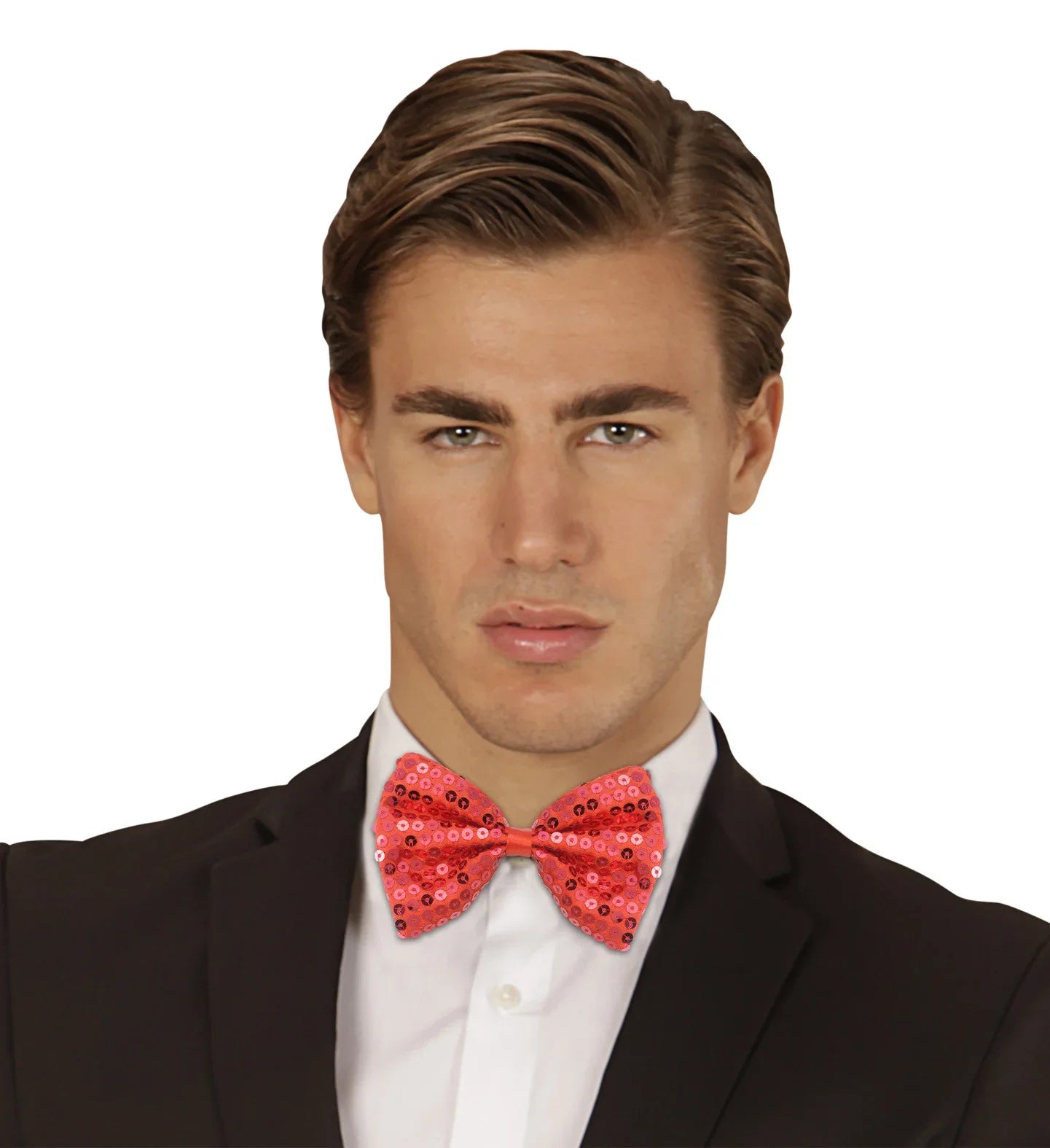 Pajarita roja con lentejuelas COMPLEMENTOS Widmann