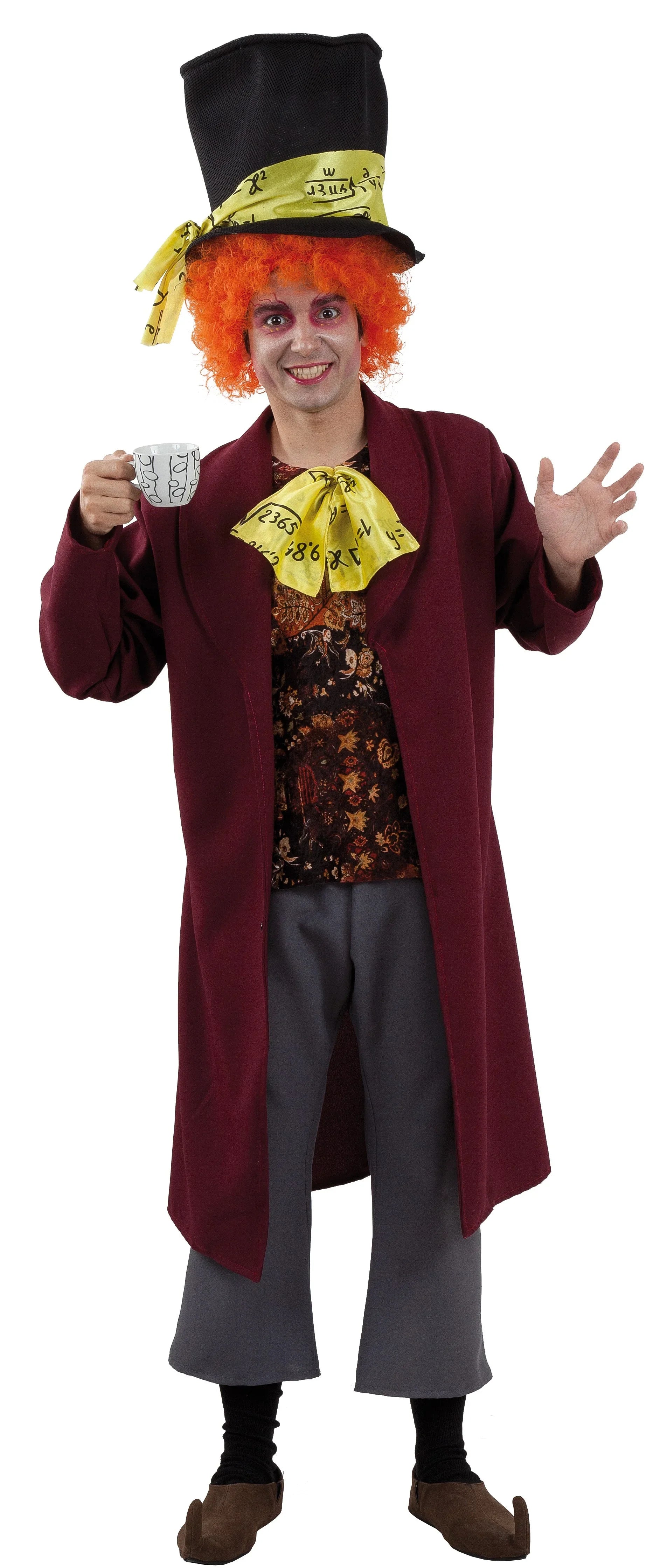 Disfraz de Sombrerero Loco de Alicia para Adulto Sombrerero Loco Fycar Complementos